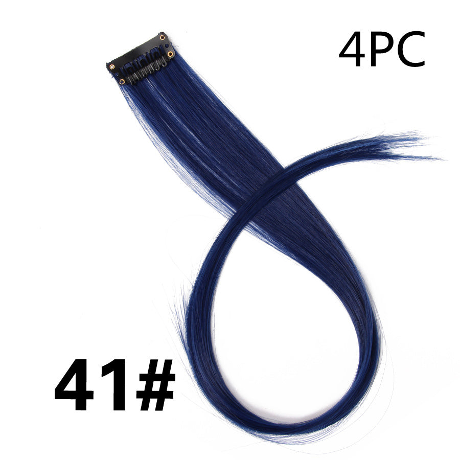 JMT-600650 18-Inch Wig Hair Extension in Vibrant Color with Natural Appearance