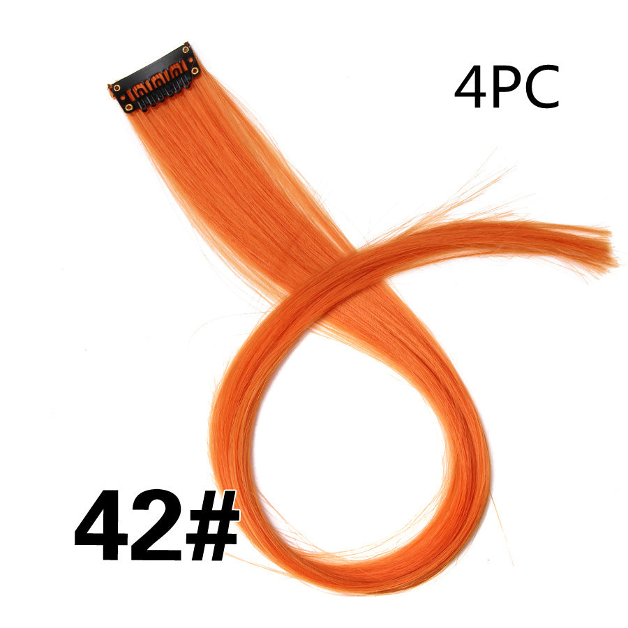 JMT-600650 18-Inch Wig Hair Extension in Vibrant Color with Natural Appearance