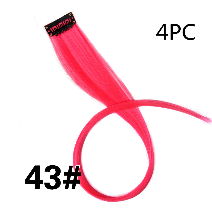 JMT-600650 18-Inch Wig Hair Extension in Vibrant Color with Natural Appearance