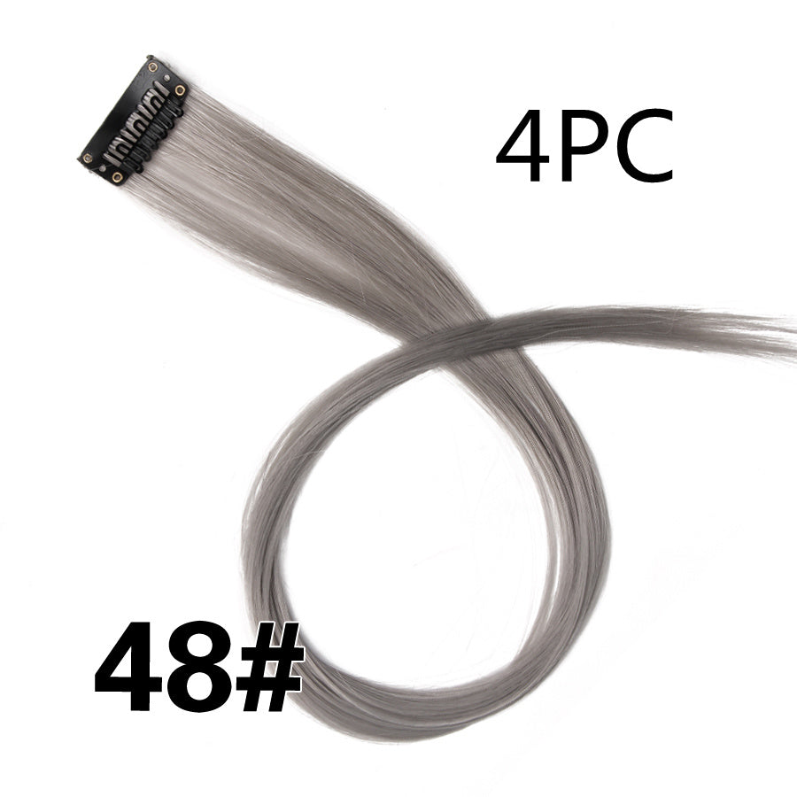 JMT-600650 18-Inch Wig Hair Extension in Vibrant Color with Natural Appearance