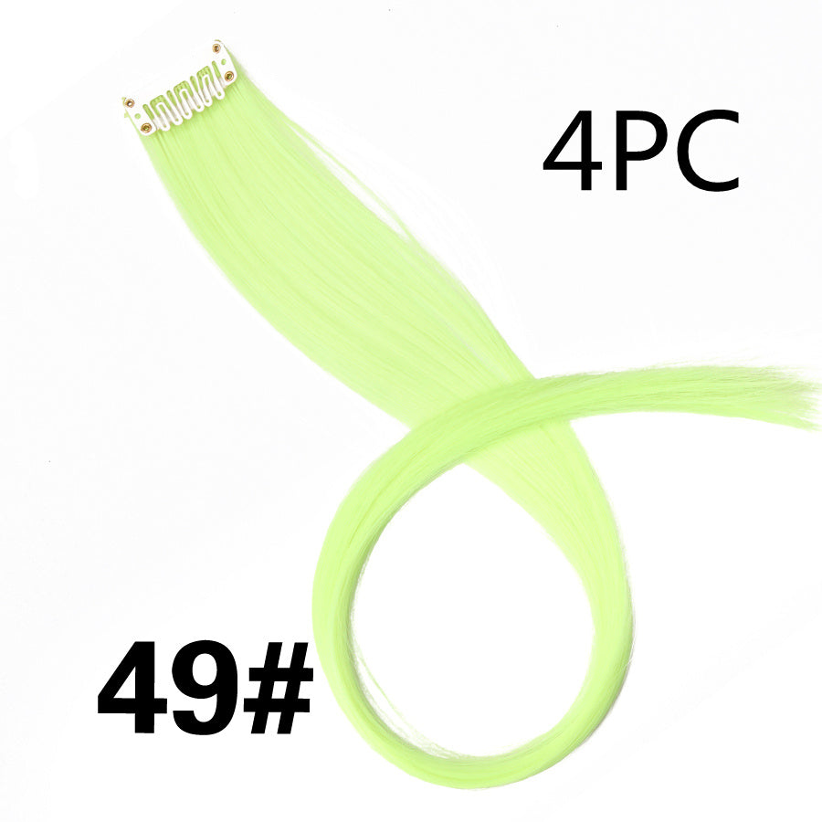 JMT-600650 18-Inch Wig Hair Extension in Vibrant Color with Natural Appearance