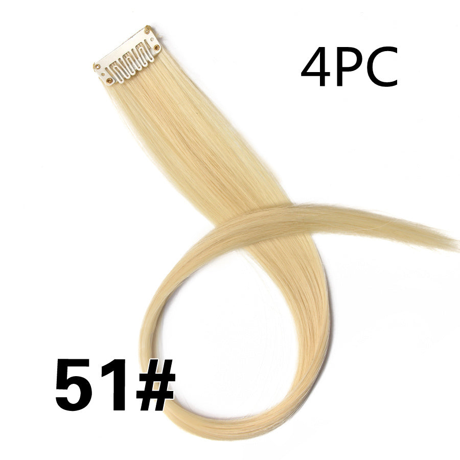 JMT-600650 18-Inch Wig Hair Extension in Vibrant Color with Natural Appearance