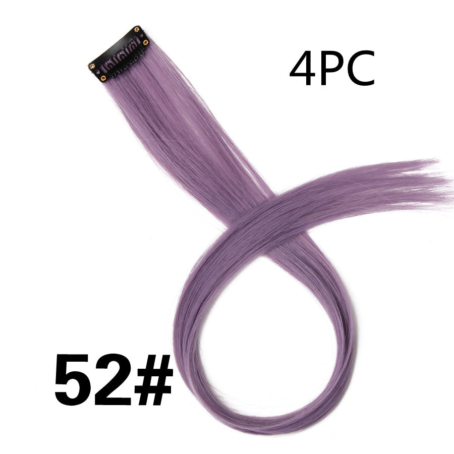 JMT-600650 18-Inch Wig Hair Extension in Vibrant Color with Natural Appearance