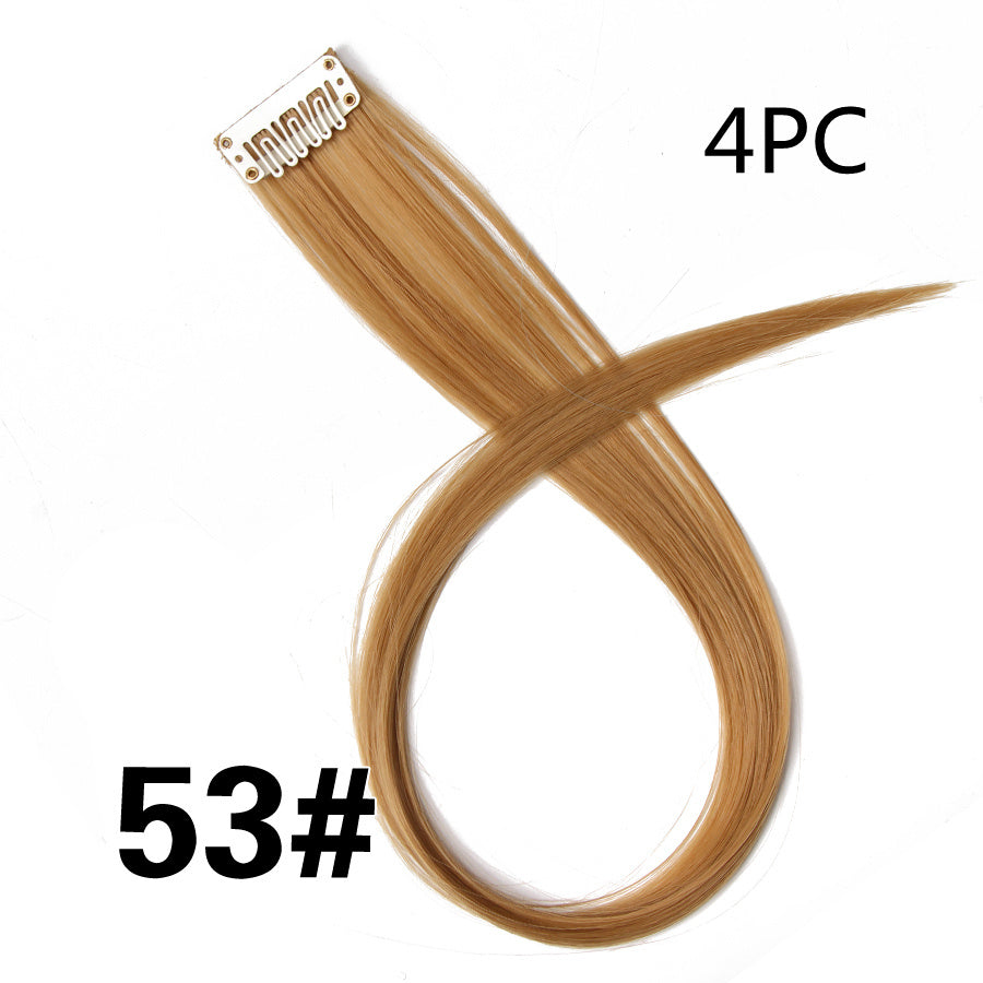 JMT-600650 18-Inch Wig Hair Extension in Vibrant Color with Natural Appearance