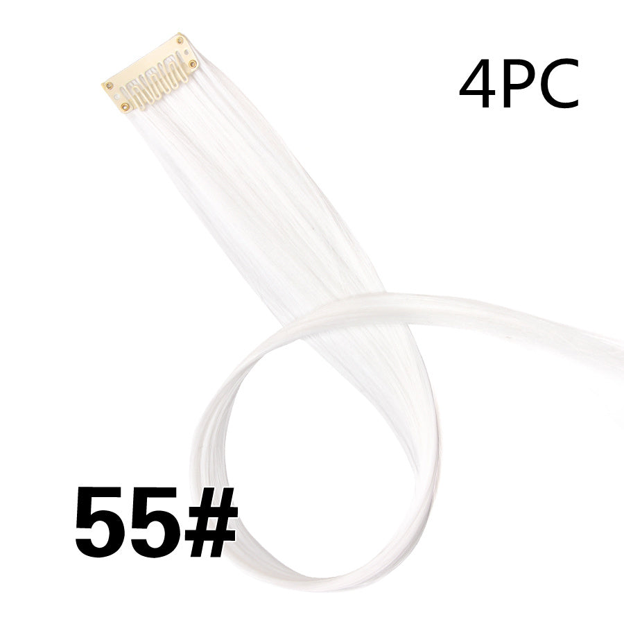 JMT-600650 18-Inch Wig Hair Extension in Vibrant Color with Natural Appearance