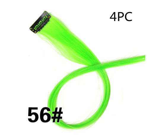 JMT-600650 18-Inch Wig Hair Extension in Vibrant Color with Natural Appearance