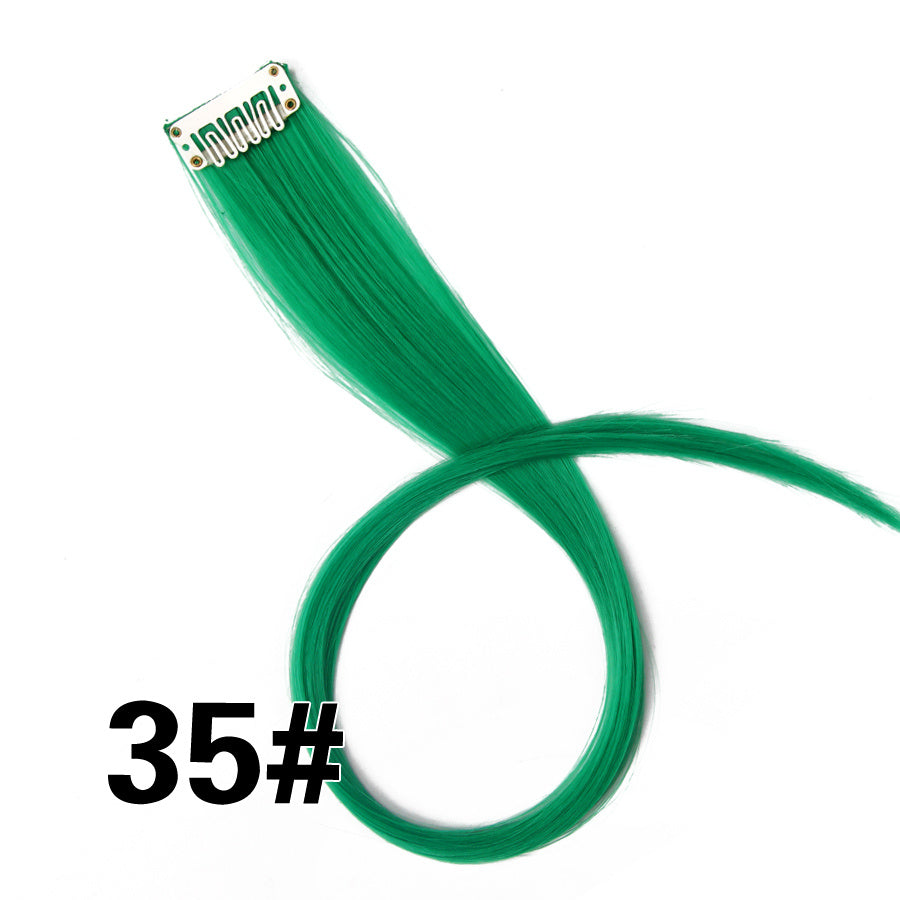 JMT-600650 18-Inch Wig Hair Extension in Vibrant Color with Natural Appearance