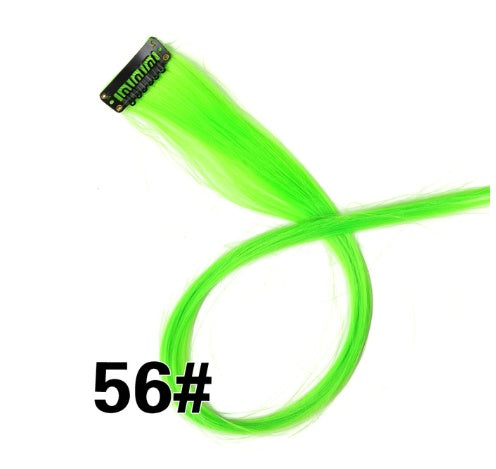 JMT-600650 18-Inch Wig Hair Extension in Vibrant Color with Natural Appearance