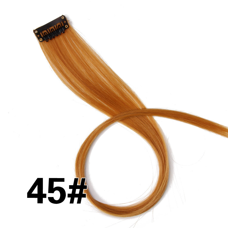 JMT-600650 18-Inch Wig Hair Extension in Vibrant Color with Natural Appearance