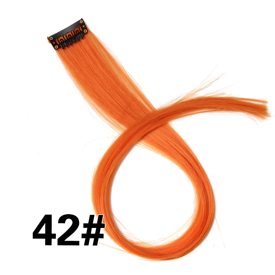 JMT-600650 18-Inch Wig Hair Extension in Vibrant Color with Natural Appearance