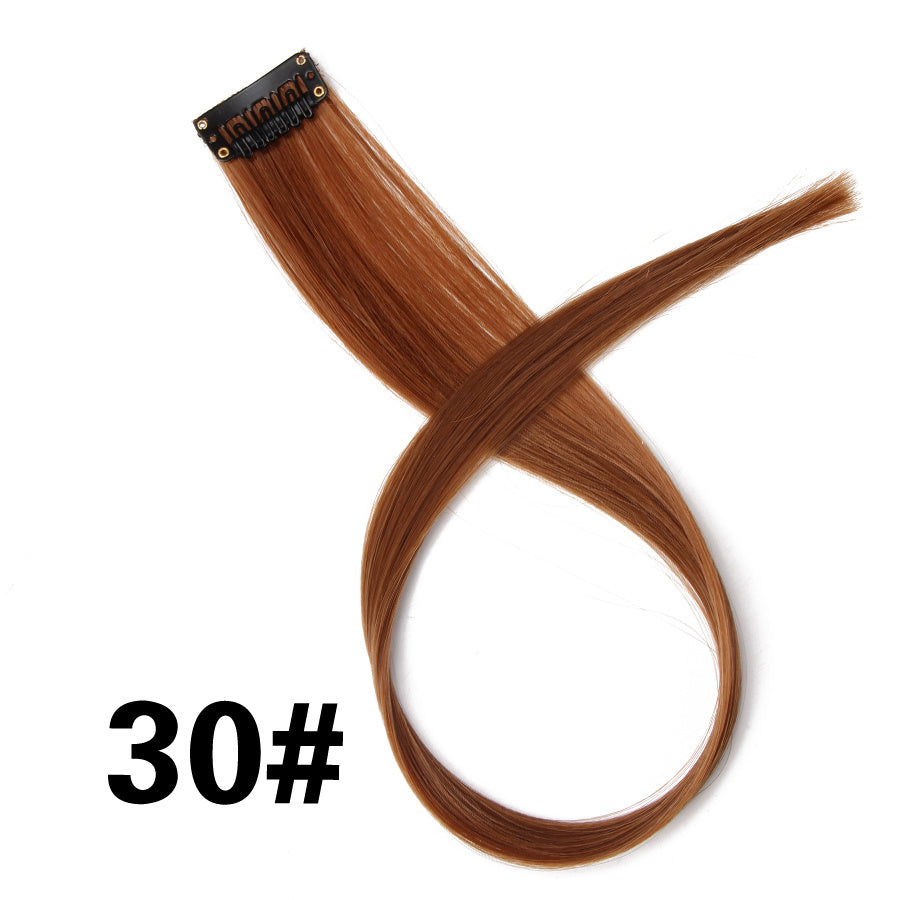 JMT-600650 18-Inch Wig Hair Extension in Vibrant Color with Natural Appearance