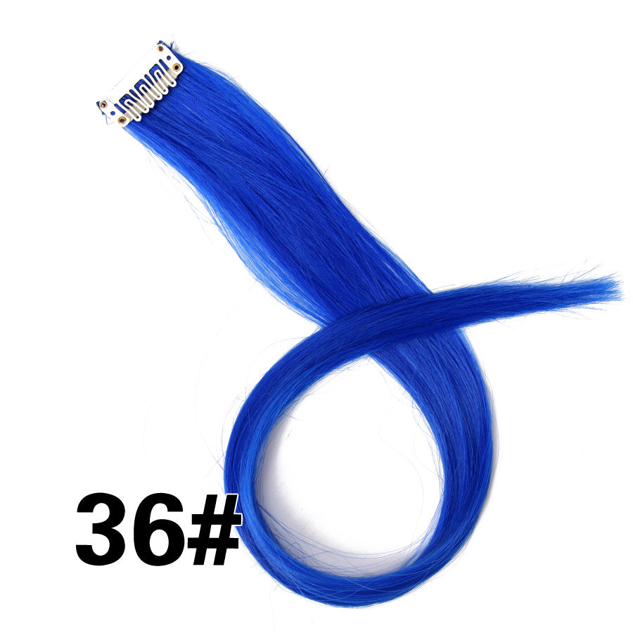 JMT-600650 18-Inch Wig Hair Extension in Vibrant Color with Natural Appearance