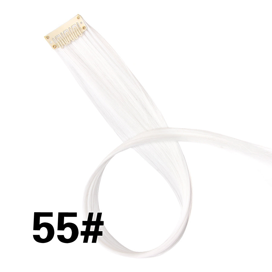 JMT-600650 18-Inch Wig Hair Extension in Vibrant Color with Natural Appearance