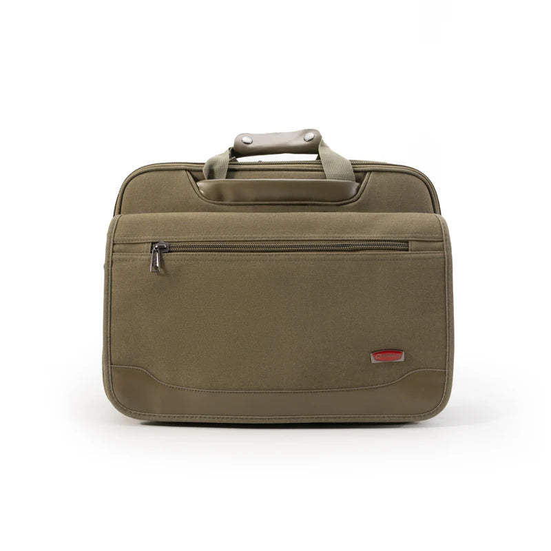 JMT-601098 Versatile Canvas Messenger Bag for Laptop and Outdoor Use