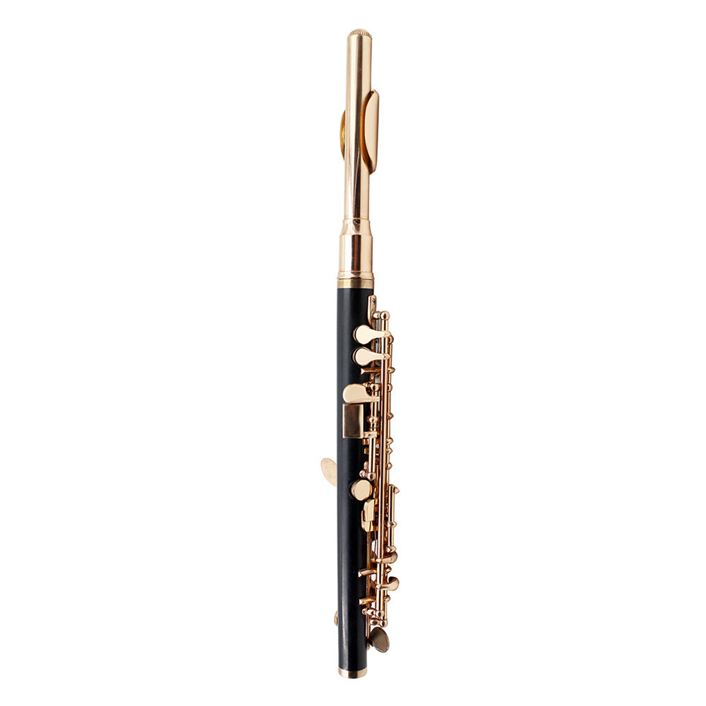 JMT-601162 C Key Piccolo with Bakelite Tube Body and Silver Plated Finish for Beginners and Professionals