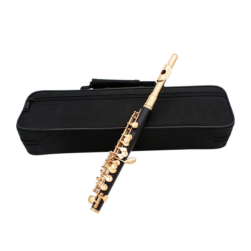JMT-601162 C Key Piccolo with Bakelite Tube Body and Silver Plated Finish for Beginners and Professionals