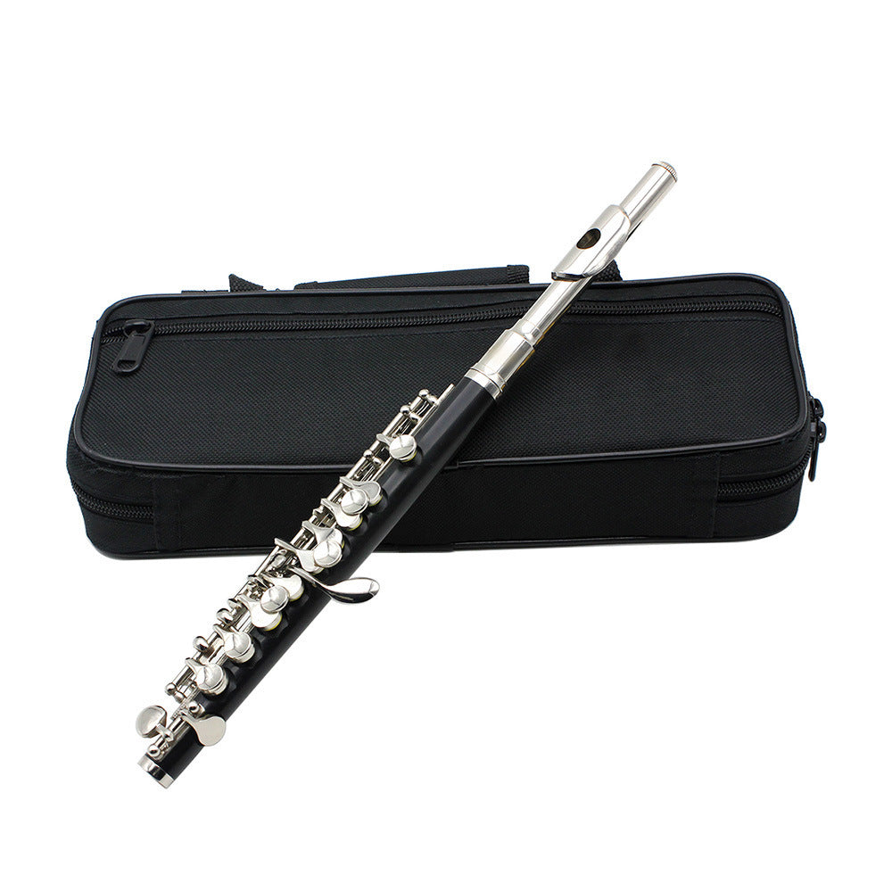 JMT-601162 C Key Piccolo with Bakelite Tube Body and Silver Plated Finish for Beginners and Professionals