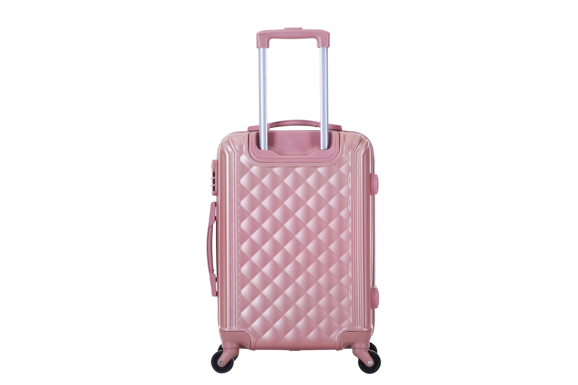 JMT-601162 Shiny ABS + PC Women's Suitcase Set with Zipper Pulls, Model XHP126