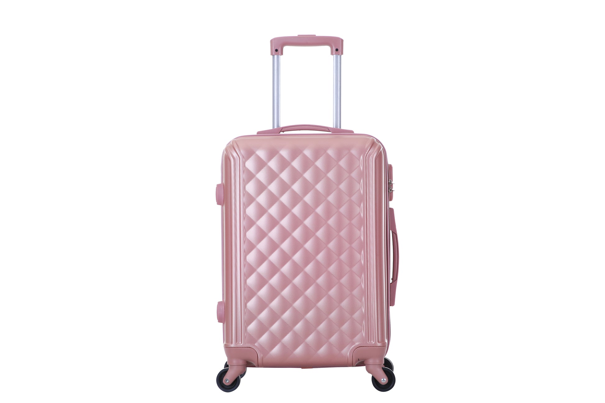 JMT-601162 Shiny ABS + PC Women's Suitcase Set with Zipper Pulls, Model XHP126