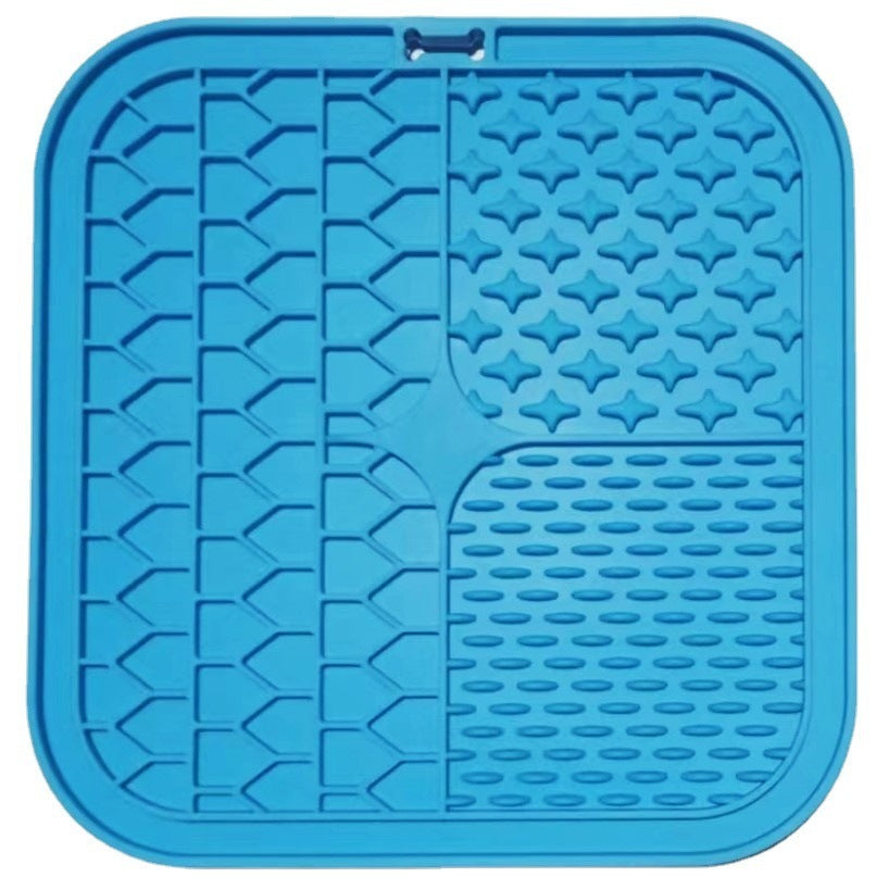 JMT-601290 Silicone Slow Food Mat for Pets - Eco-Friendly, Available in Multiple Colors