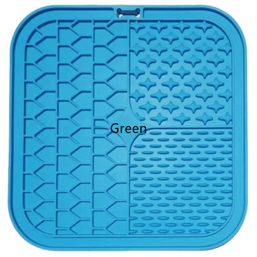 JMT-601290 Silicone Slow Food Mat for Pets - Eco-Friendly, Available in Multiple Colors