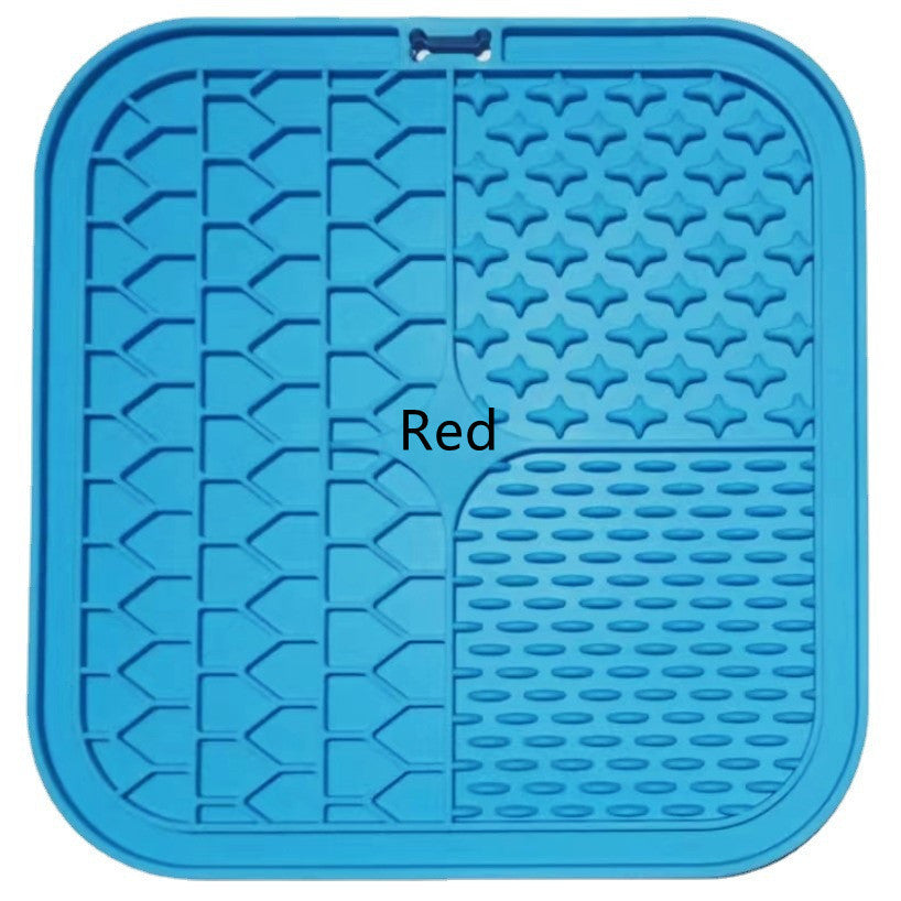 JMT-601290 Silicone Slow Food Mat for Pets - Eco-Friendly, Available in Multiple Colors