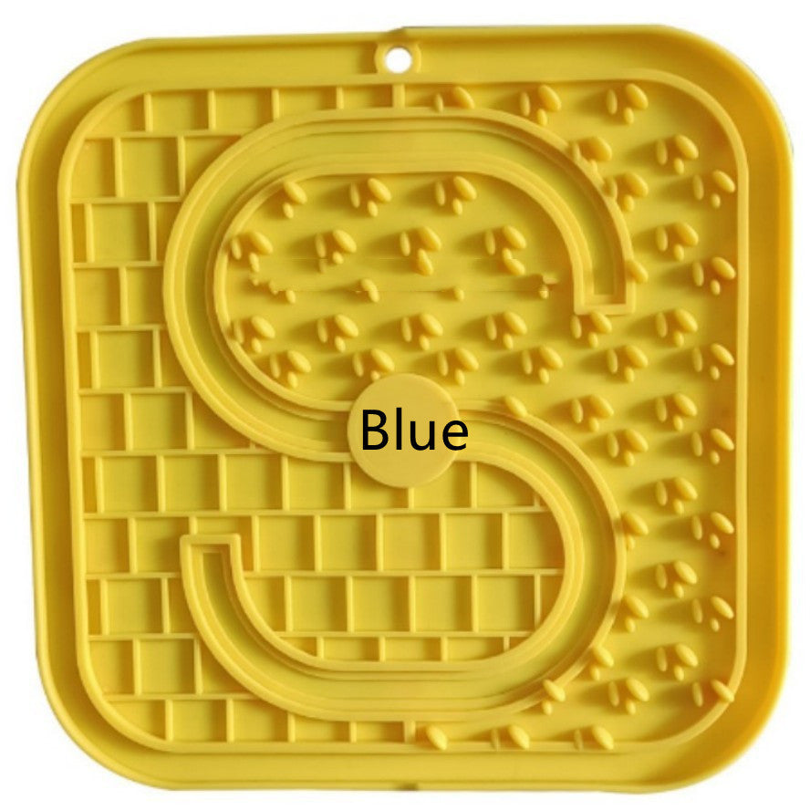 JMT-601290 Silicone Slow Food Mat for Pets - Eco-Friendly, Available in Multiple Colors
