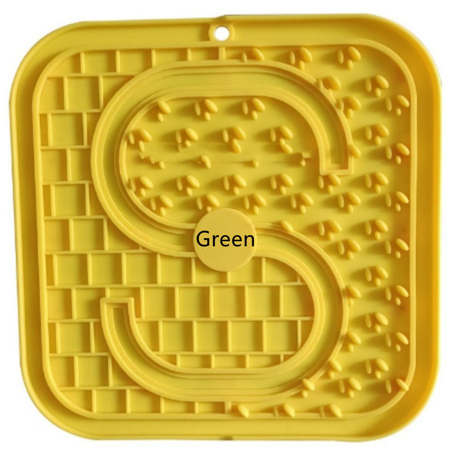 JMT-601290 Silicone Slow Food Mat for Pets - Eco-Friendly, Available in Multiple Colors