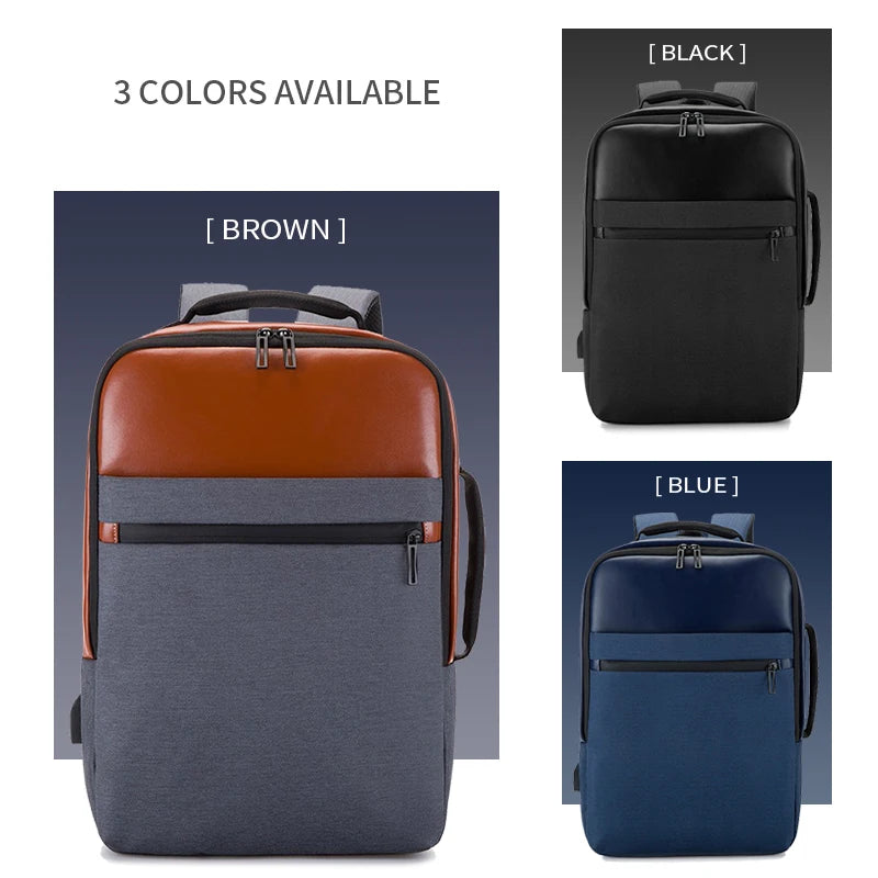 JMT-601290 Stylish Business Travel Laptop Backpack for Men with Organised Compartments