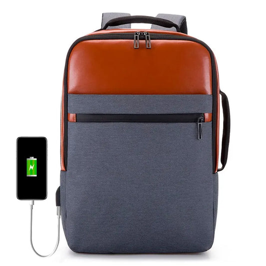 JMT-601290 Stylish Business Travel Laptop Backpack for Men with Organised Compartments