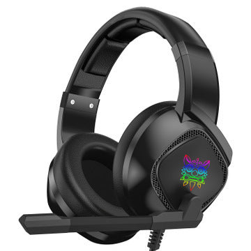 JMT-601610 RGB Gaming Headset with Noise-Canceling Microphone and Volume Control for Xbox One and PS4