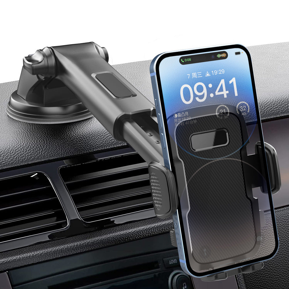 JMT-602122 Universal Car Mobile Phone Holder - Suction Cup Dashboard Mount for Navigation