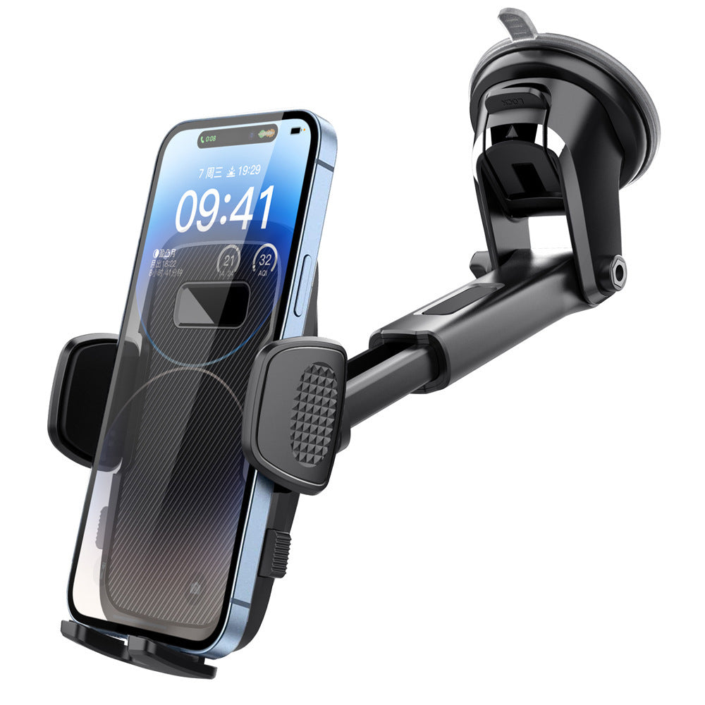 JMT-602122 Universal Car Mobile Phone Holder - Suction Cup Dashboard Mount for Navigation