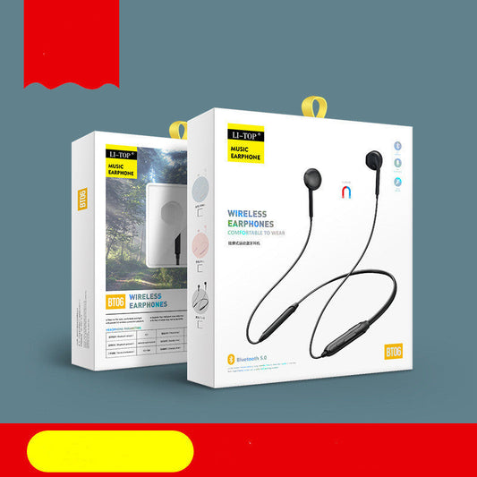 JMT-602250 Wireless Neckband Bluetooth Headset for Sports and Running - Binaural Stereo Sound with Call Function
