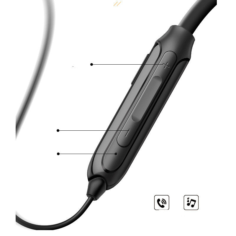 JMT-602250 Wireless Neckband Bluetooth Headset for Sports and Running - Binaural Stereo Sound with Call Function