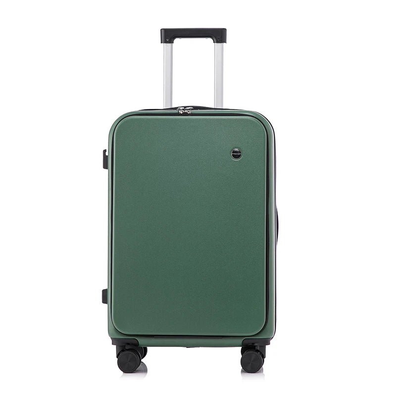 JMT-602314 20-Inch Expandable Suitcase with Laptop Stand and Wheels for Travel