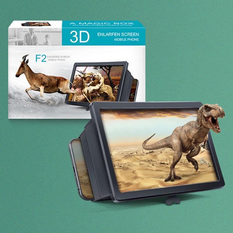 JMT-602442 Portable Large Screen HD Blu-ray Projector Box in Black - Compact Design with PVC & ABS Material