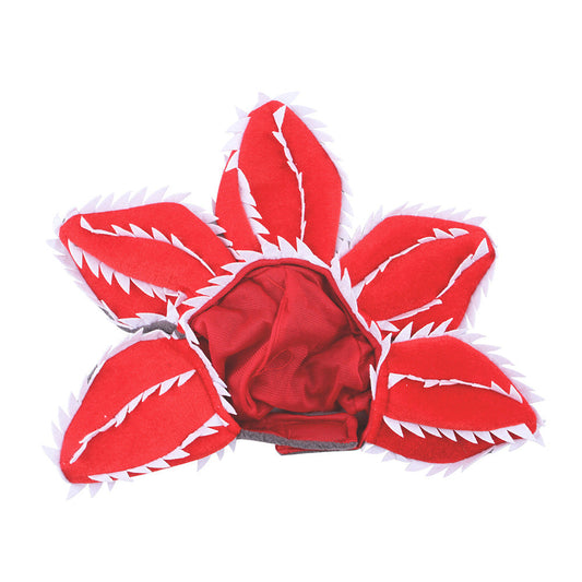 JMT-602890 Medium Dog Halloween Chomper Costume with Demon Hat and Scary Headband Headwear