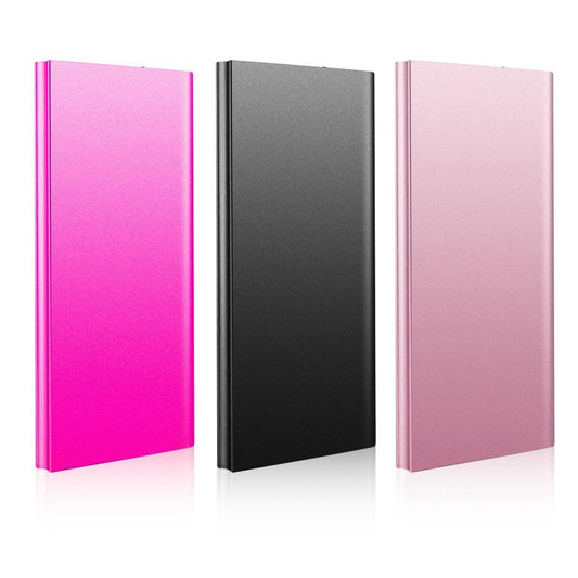 JMT-603594 20000mAh Ultra-Thin Power Bank with Dual USB Ports and Emergency Flashlight