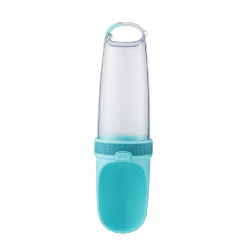 JMT-603594 Pet Travel Water Cup - 500ML Portable Plastic Container in Multiple Colors: Green, Blue, Gray, Pink, White