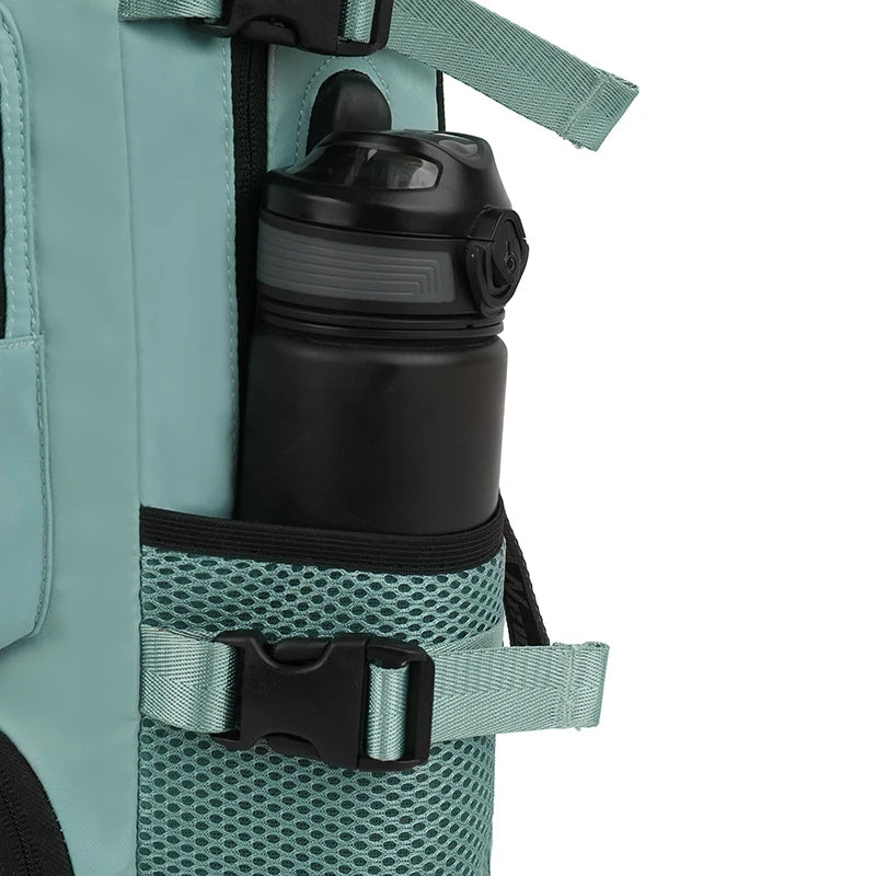 JMT-603594 Waterproof 17 Inch Laptop Backpack with Shoe Compartment and USB Charging Port