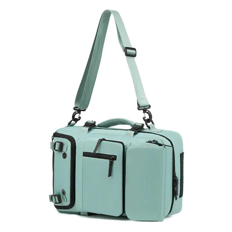 JMT-603594 Waterproof 17 Inch Laptop Backpack with Shoe Compartment and USB Charging Port