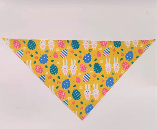 JMT-604042 Easter Bunny Egg Toon Digital Print Soft Polyester Towel - 62x45cm & 45x35cm Options Available