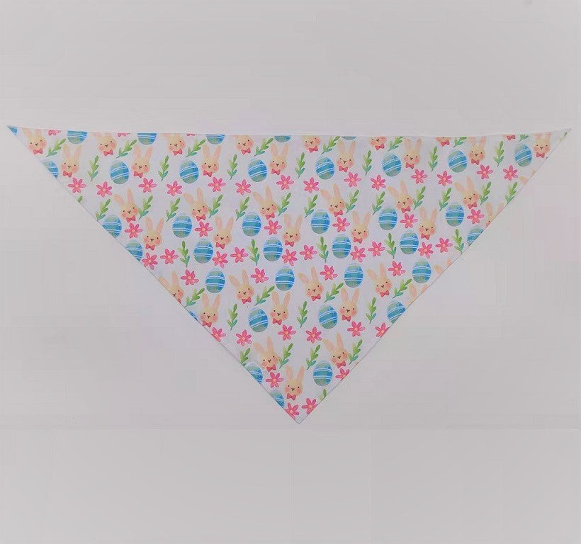 JMT-604042 Easter Bunny Egg Toon Digital Print Soft Polyester Towel - 62x45cm & 45x35cm Options Available