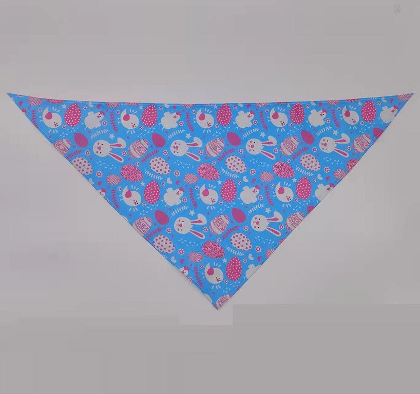JMT-604042 Easter Bunny Egg Toon Digital Print Soft Polyester Towel - 62x45cm & 45x35cm Options Available