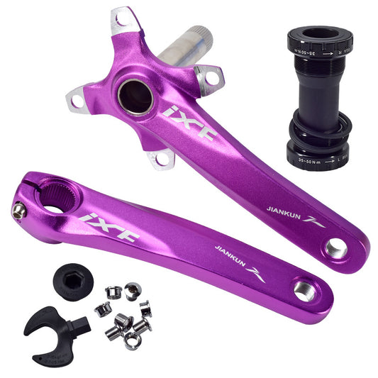 JMT-604106 Hollow Integrated Aluminum Alloy Crank for Mountain Bikes