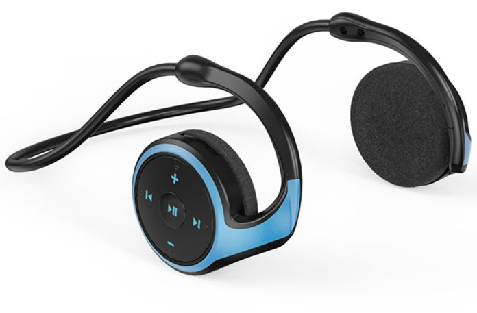 JMT-604554 Wireless Bluetooth Headphones with FM Radio and TF Card Support - A23 Model - Grey, Blue, Red