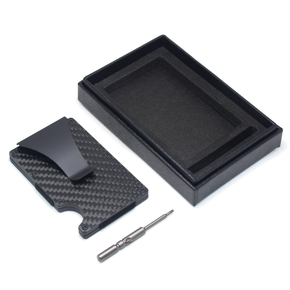JMT-605258 Carbon Fiber Multi-Card Holder & Banknote Case in Various Colors