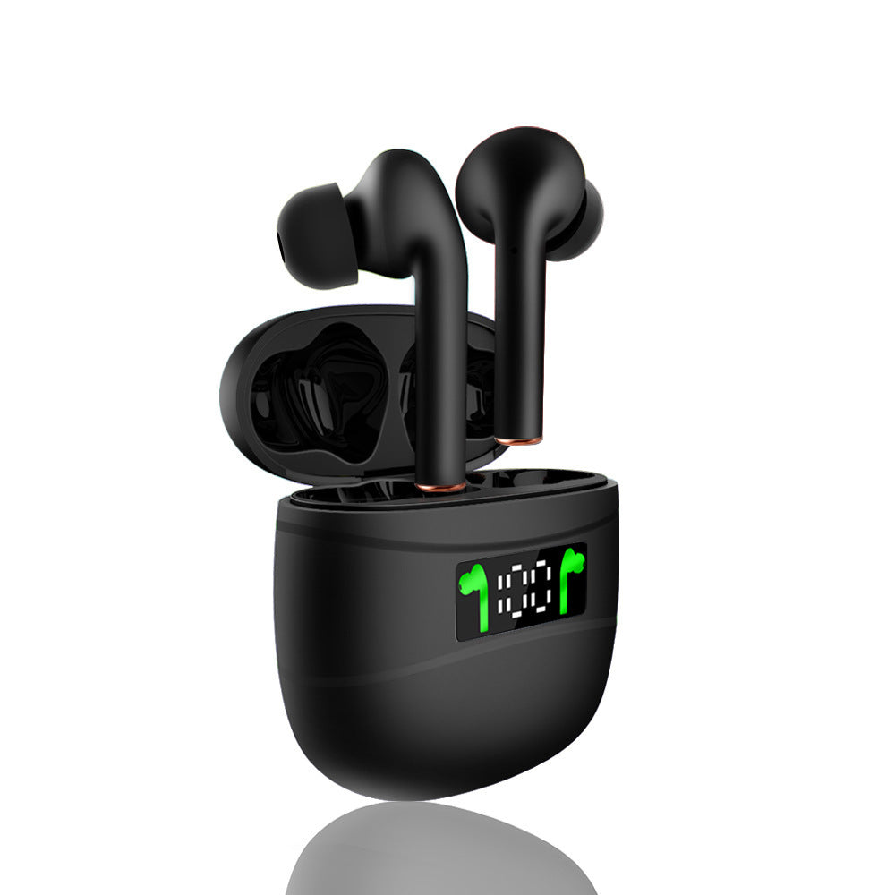 JMT-605386 Bluetooth Wireless In-Ear Headset with Digital Display and Voice Control