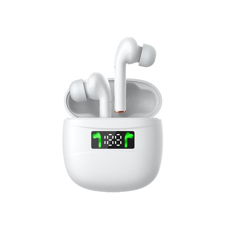 JMT-605386 Bluetooth Wireless In-Ear Headset with Digital Display and Voice Control